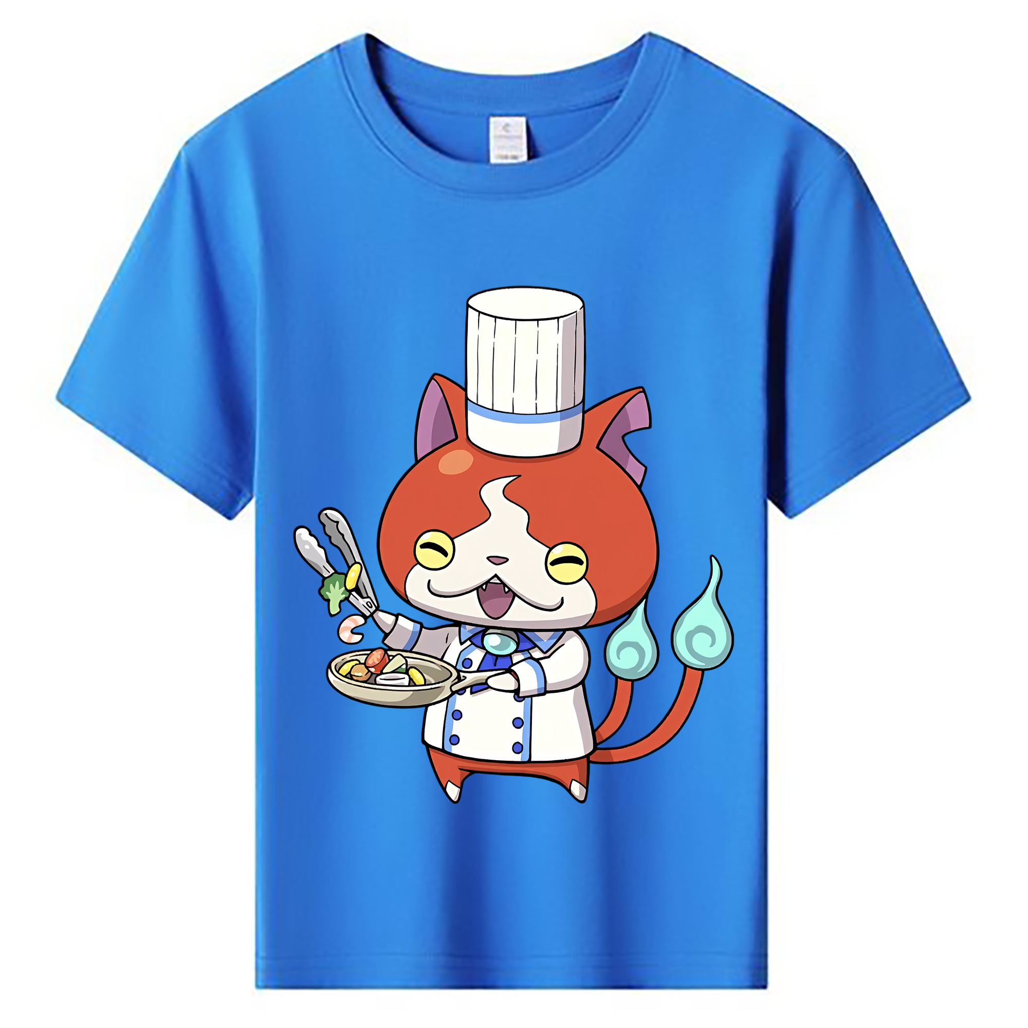 （画像用） 妖怪ウォッチ Yo-kai Watch 綿100％キッズTシャツ（フロントプリント）
